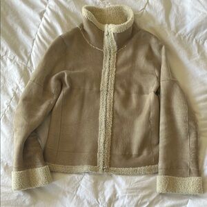 BAMFORD Cropped Shearling Jacket